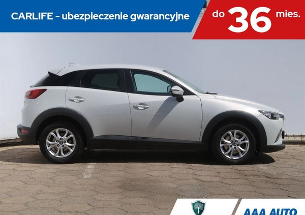 Mazda CX-3 cena 70000 przebieg: 68920, rok produkcji 2016 z Niepołomice małe 154